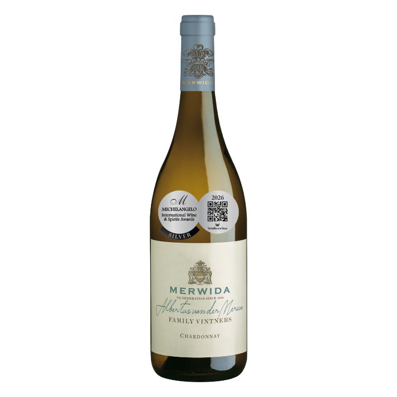 Merwida Wines, wooded Chardonnay, Michelangelo 2026, Breedekloof Chardonnay